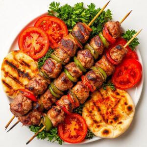 brochettes de poulet